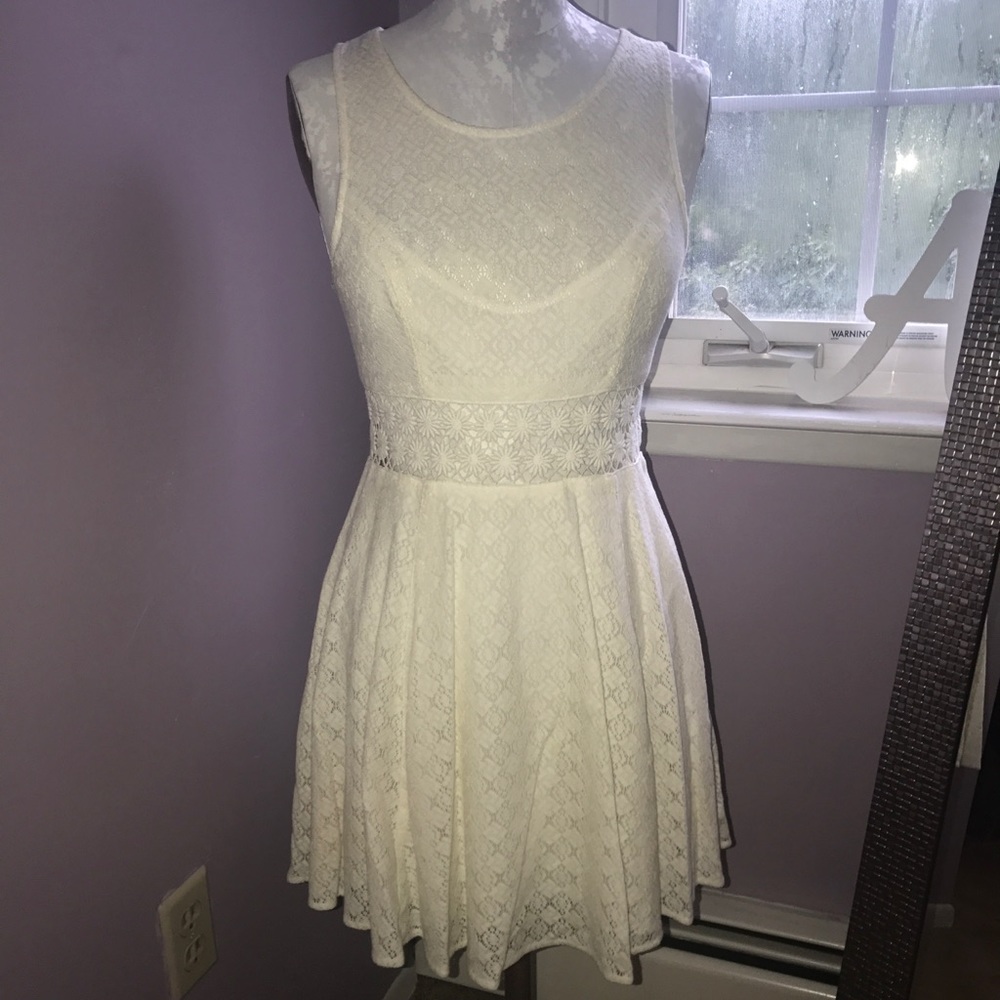 Free Peopl White Lace Dress